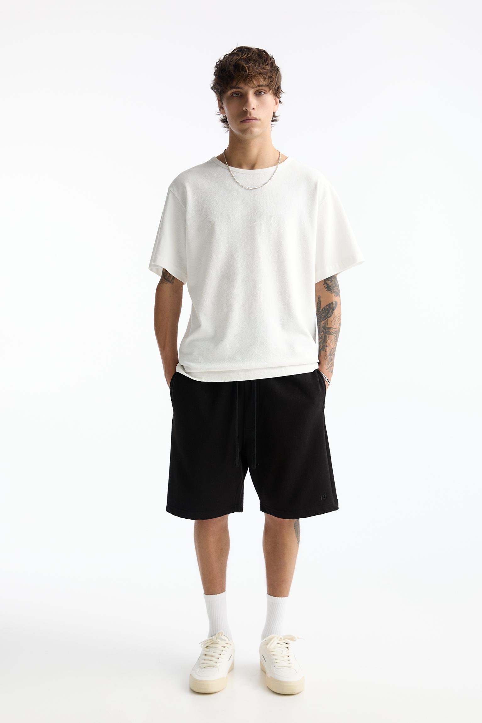 Bermuda jogging shorts